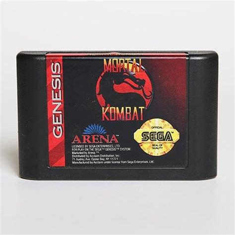 Mortal Kombat Sega Genesis Sega Genesis Gamestop