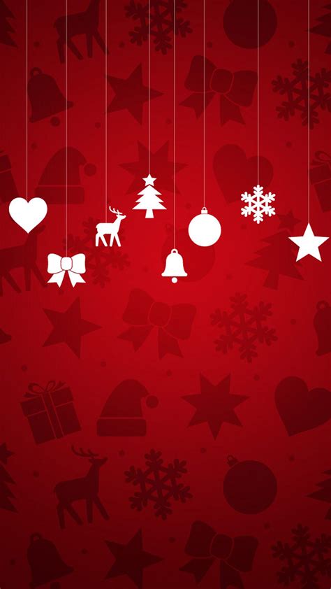 Red And Black Christmas Wallpapers Wallpaper Cave