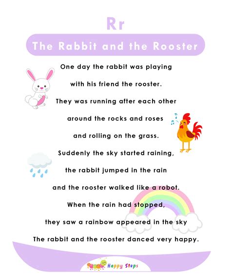 If you would like to purchase my alphabet stories for classroom . The Rabbit and the Rooster - letter R - Alphabet Stories
