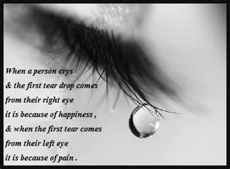 We did not find results for: When a person crys & the first tear drop comes from their ...