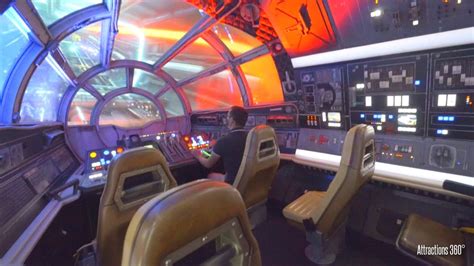 Millennium Falcon Ride Flying Solo Star Wars Interactive Ride