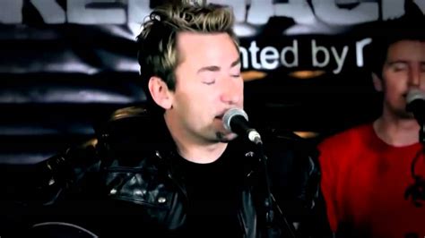 nickelback lullaby live acoustic hd 720p youtube
