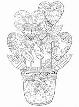 Coloring Pages Adults Valentine Valentines Mom Kids 30seconds Printables Print Themed Heart Tip sketch template