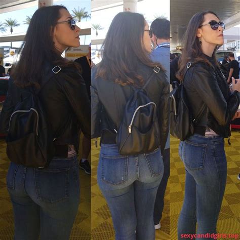sexycandidgirls top awesome tight butt in tight blue jeans creepshot item 1