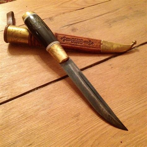 Finnish Knife Bushcraft Knife Skinning Knife Scandinavian Nordic Wilderness Survival Knife