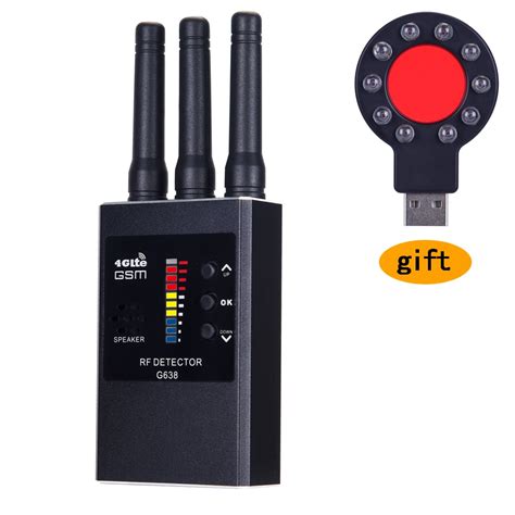 G638 Anti Spyware Radio Frequency Signal Detector Gsm Radio Frequency