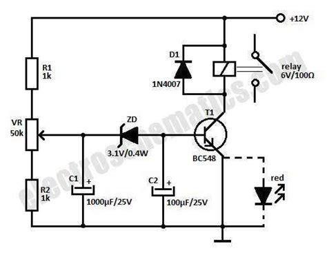 Complete Guide To Building A 12 Volt Relay Circuit Diagram