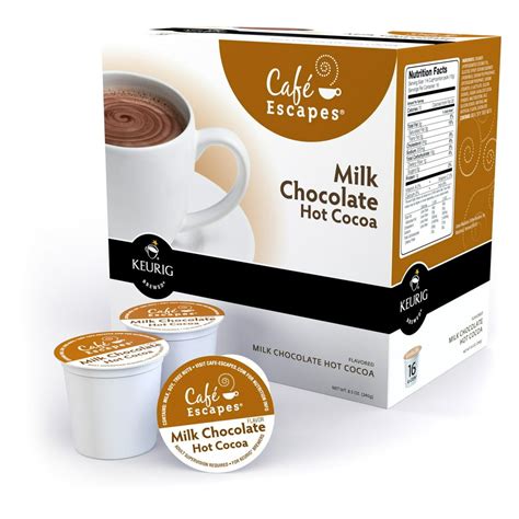 Keurig Cafe Escapes Milk Chocolate Hot Chocolate K Cups 96 Pk