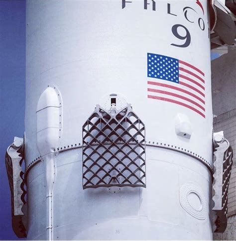 Spacex Falcon 9 New Titanium Grid Fins 5ft X 4ft Spacex Space