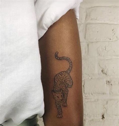 Cheetah Tattoo Cheetah Tattoo Leopard Tattoos Thigh Tattoos Women
