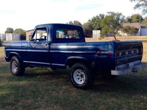 Purchase Used 1972 Ford F100 4x4 V8 390 Daily Driver Short Wide Bed Swb