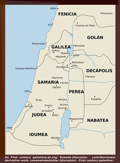 Top Imagenes Del Mapa De Palestina En Tiempos De Jesus Images And