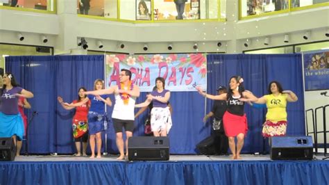 Hot Hula Fitness Demo By Team Alaska At Aloha Days 2013 Youtube