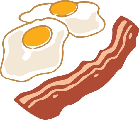 Download High Quality Bacon Clipart Breakfast Transparent Png Images