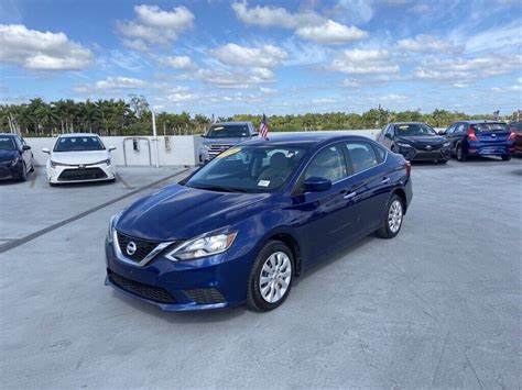 2016 Nissan Sentra Deep Blue Pearl With 68124 Miles Available Now