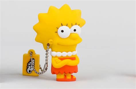 Los Usb De Los Simpsons Homer Marge Bart Y Lisa