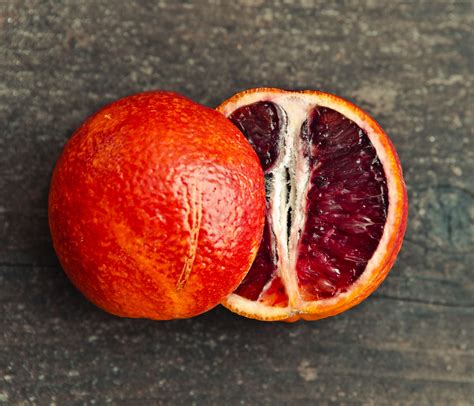 Blood Oranges In Season And On The Table