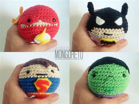 Super Heroes Amigurumi Crochet Balls Etsy Crochet Ball Crochet
