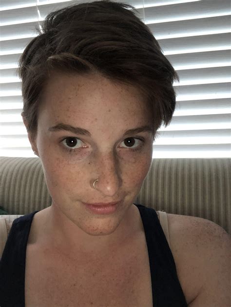Just Cut All My Hair Off For My First Ever Pixie Cut Still Just Trying