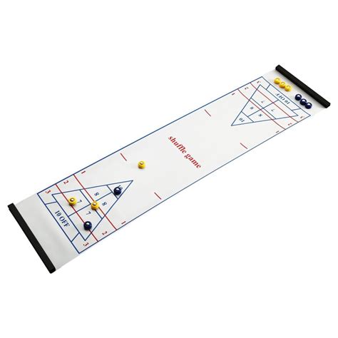 Tabletop Shuffleboard Game