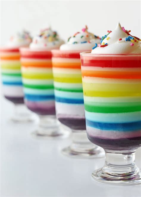 Taste The Rainbow Jello Glorious Treats
