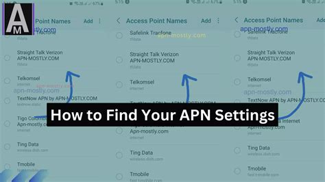 How To Find Your Apn Settings Easiest Way Guide Apn Mostly