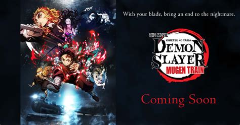 Demon Slayer Kimetsu No Yaiba The Movie Mugen Train Uk Release Live Spzl