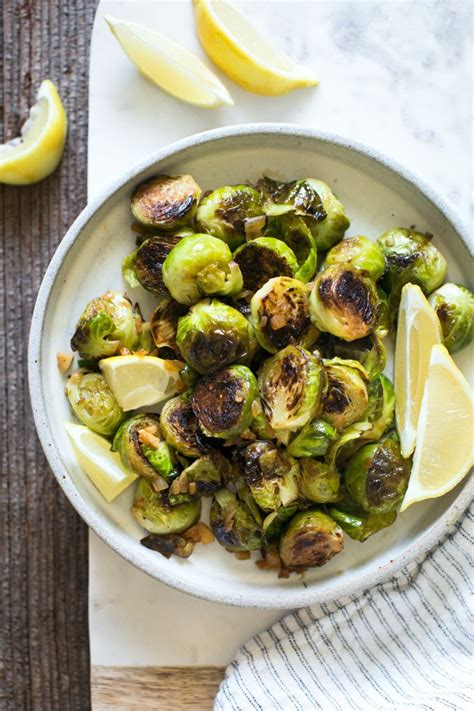 It makes a perfect side dish for any occasion. Pan-Seared Lemon Brussels Sprouts | Recipe | Fried brussel ...