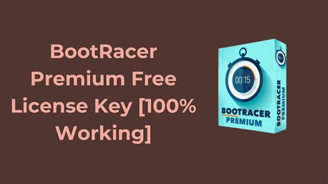 Bootracer V9 Premium Free License Key 2023 100 Working
