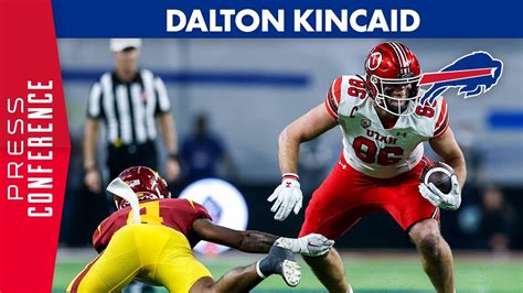 Dalton Kincaid Drafted First Round By Buffalo Bills “be The Best Rookie I Can” Nfl Draft