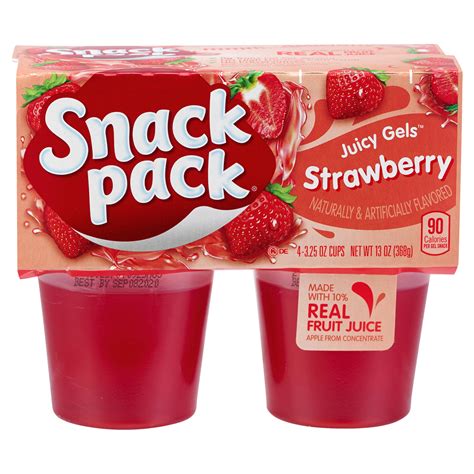 Snack Pack Strawberry Juicy Gels Pack Gelatin Pudding Meijer Hot Sex Picture