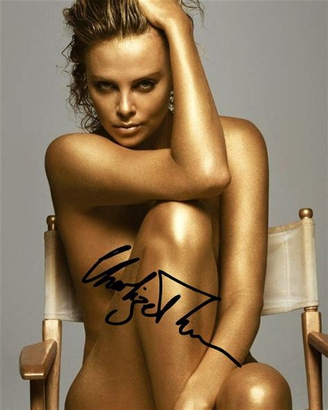 Charlize Theron Model Actress Autographed Signed Photo 8x10 Etsy