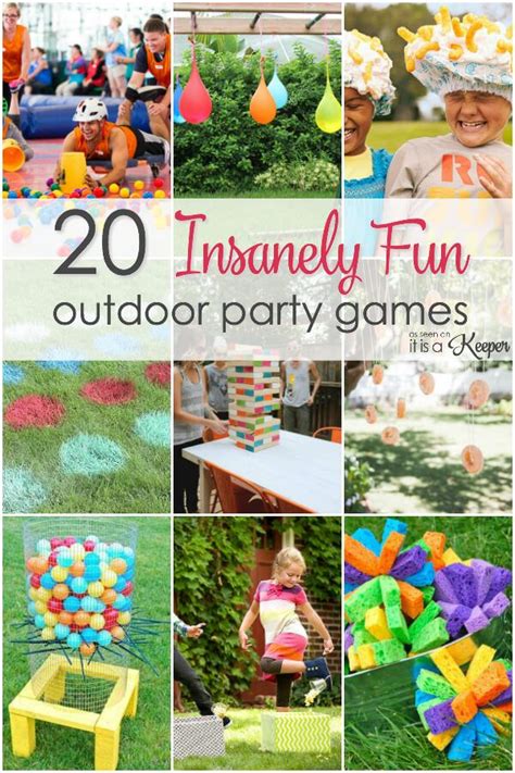 Outdoor Party Games 20 Insanely Fun Games For Your Next Party Diy Party Games Bbq Party