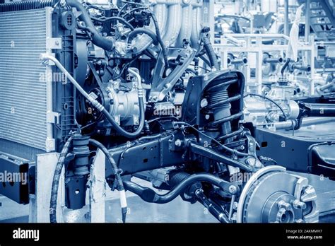 Engine Assembly Line High Resolution Stock Photography And Images Alamy