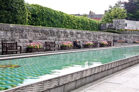 Contact us direct for a bespoke garden room! Row Of Benches At The Garden Of Remembrance, Dublin ...