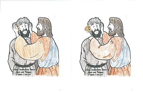 Bible Story Mark 732 37 What He Has Done Jesus Healed The Man Who