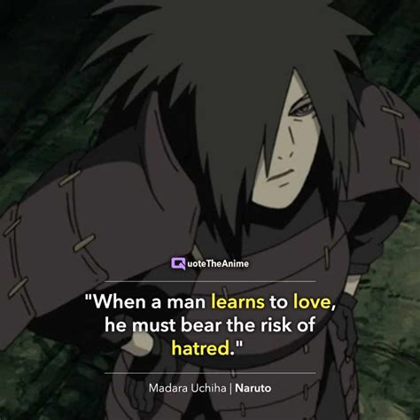 Famous Quotes From Uchiha Madara Animejnr