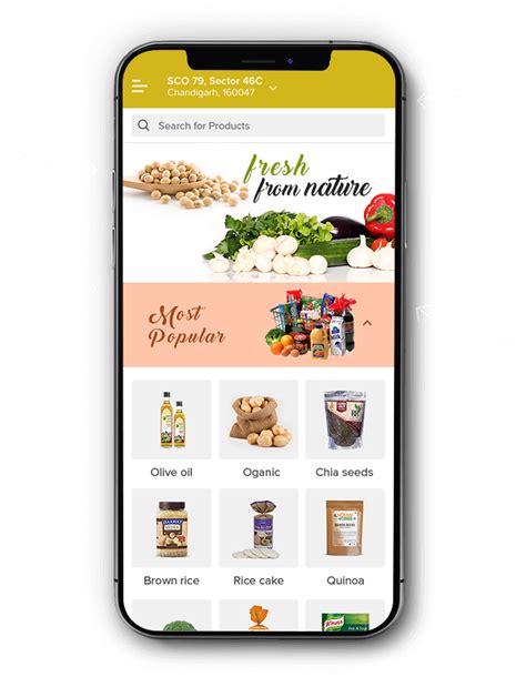 Grocersapp Features Our Mobile App For Grocery Shopping Provides An