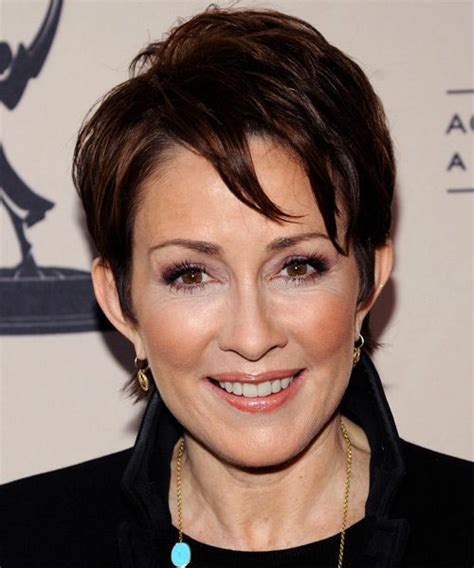 Patricia Heaton Hairstyles Short Brunette Hair Cute Hairstyles For