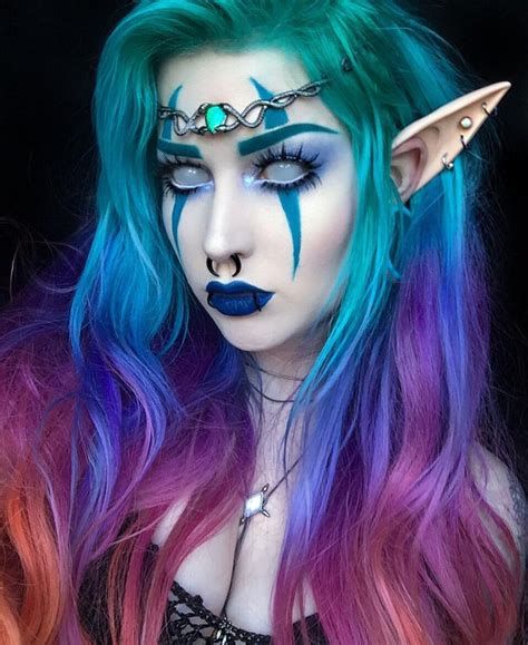 Riahboflavin Cosplay Makeup Fantasy Makeup Halloween Makeup