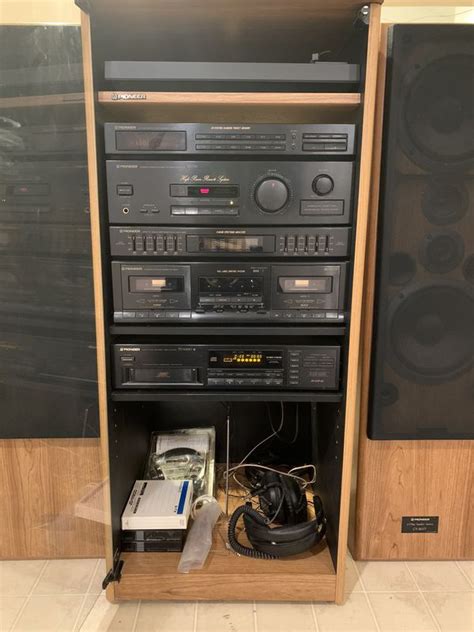 Pioneer Stereo System And Cabinet For Sale In Seattle Wa Offerup