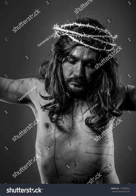 Faith Representation Jesus Christ On Crossfaith Stock Photo 175487891