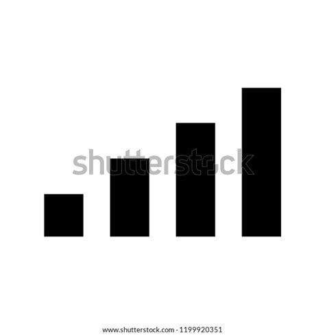 Volume Bar Icon Chart Graphic Vector Stock Vector Royalty Free