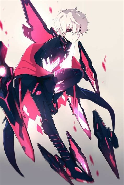 Anime Elsword Add Elsword Anime Demon Anime Angel Character Concept