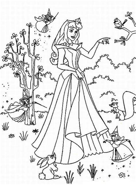 Bela Princesa Aurora Para Colorir Imprimir E Desenhar Colorir Me