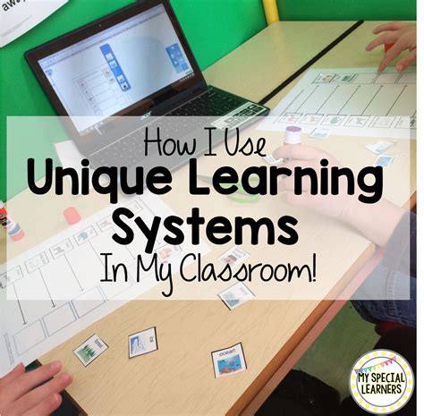 Unique Learning Systems How I Utilize It My Special Learners