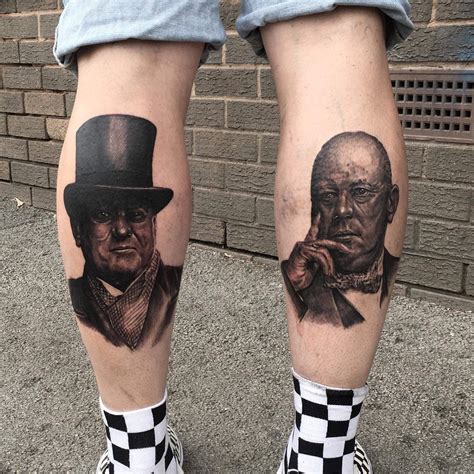 Pin By John Chambers On My Aleister Crowley Tattoos Portrait Tattoo
