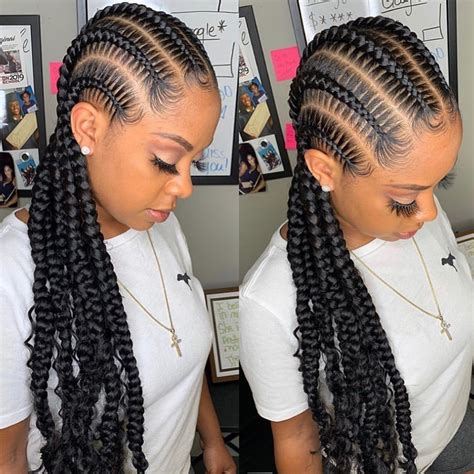 2019 Lovely Braiding Styles Trending Now Braided Hairstyles Feed In