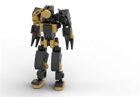 Lego Moc Lego Mini Mech 3 By Unlimitedbricks Rebrickable Build With