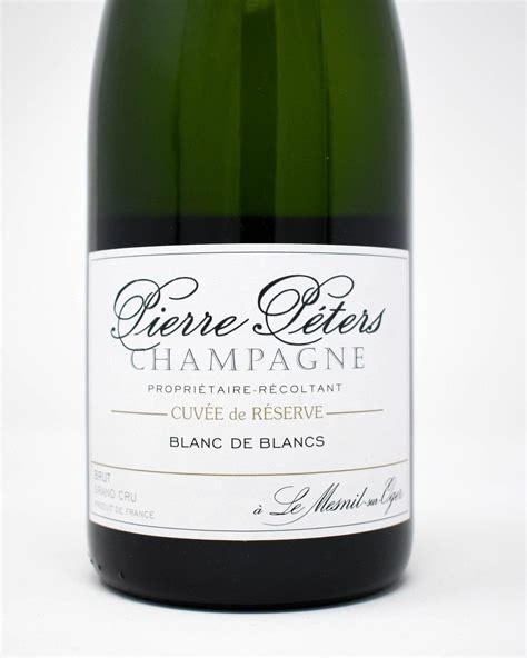 Champagne Pierre Péters Cuvée De Réserve Blanc De Blancs Grand Cru